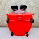 Lady Bug 4 Wheel & Straw PP Soft Silicone Drinking Sipper