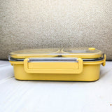 3 Compartment Food Grade Stainless Steel Leak Proof Lunch Box for Kids School Microwave Food Container