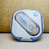 Imported Cute Portable Lunch Box With Compartment For Girls  & School Kids