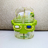 Kids' Double-Straw Water Bottle with Bunny Topper