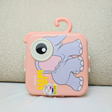 Elephent-Themed Kids Lunch Box with Stainless Steel Tray